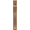 Ekena Millwork 6-in W x 38-in D x 38-in H Funston Trad Rough Cedar Woodgrain TimberThane Outlooker, Primed Tan OUTUR060X38X38FST04RCPR - alternate 2
